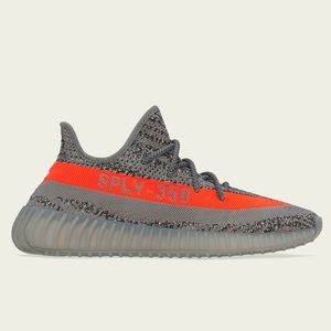 BNIB YEEZY BOOST 350 V2 Beluga RF/Steeple Grey/Solar Red SZ 4.5 men or 5.5 Woman